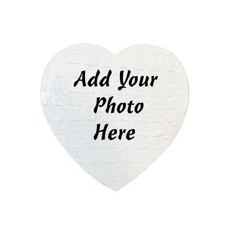 Design Your Own Heart-Shaped Puzzle, 75 Pieces - Personalized Photo Puzzle